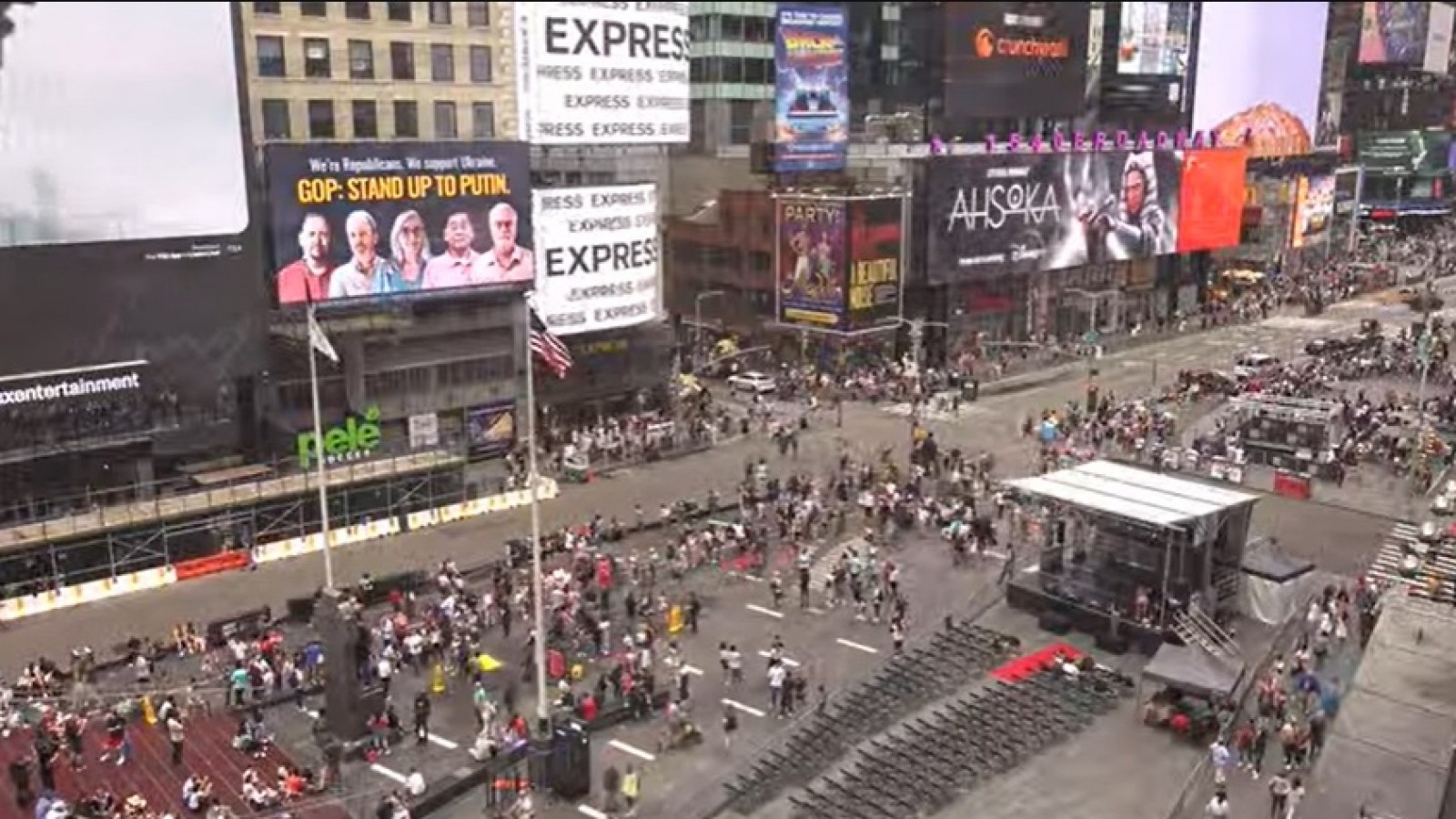 La MLS transmitirá el debut de Messi de manera gratuita en Times Square.